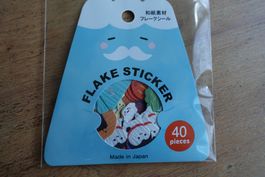 Süsse Flake Sticker - Japan Food Veggi Onigiri Fuji