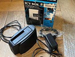 ICY Box HDD Docking Station, 2.5" und 3.5", USB