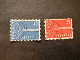 Vollstempel Mi. Europa 373/748 perfekt (2172)