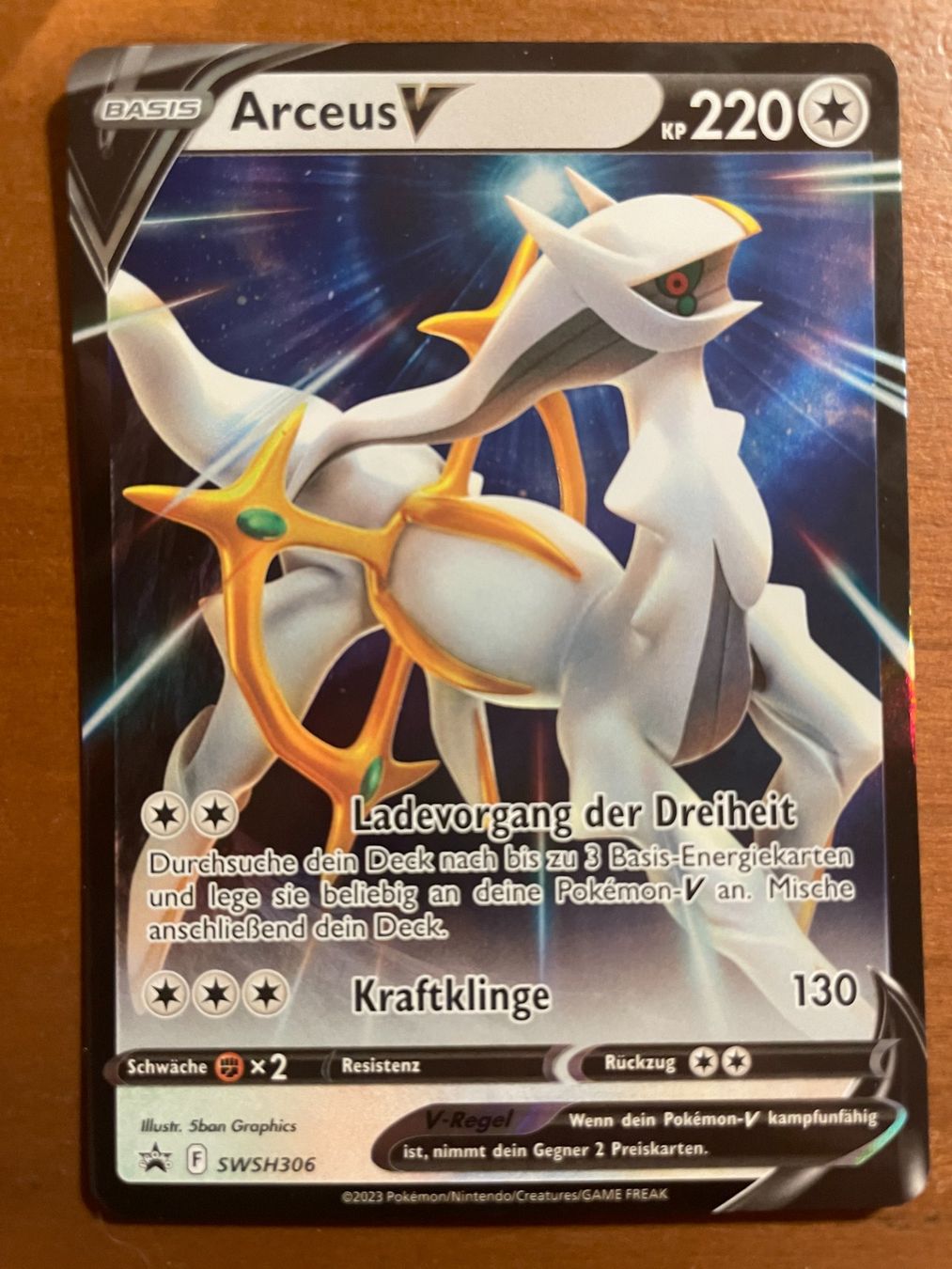 Pokémon Carte collezionabili: Pokemon Arceus V (Versand gratis) – Nuovo (secondo la descrizione) da Chur venduto da Angerson