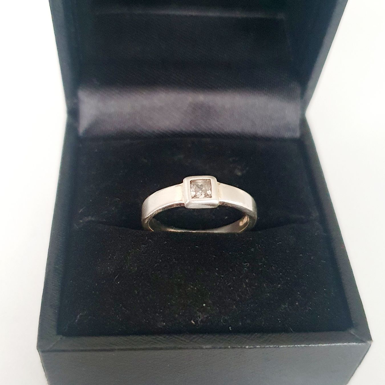 Anelli: schlichter 925er Sterlingsilber-Ring gr 15,4mm – Usato da Kreuzlingen venduto da Wunderkiste123 3
