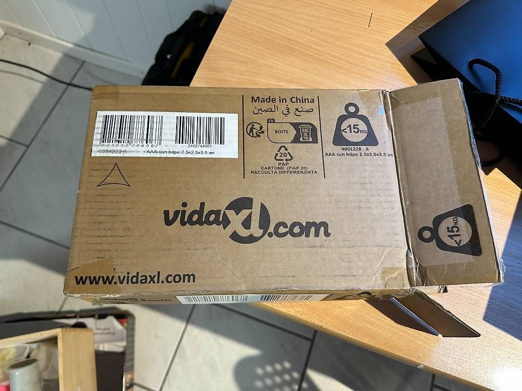 Tende da sole: VidaXL Sonnensegel – Nuovo e nell'imballaggio originale da Kirchberg BE venduto da Tily242