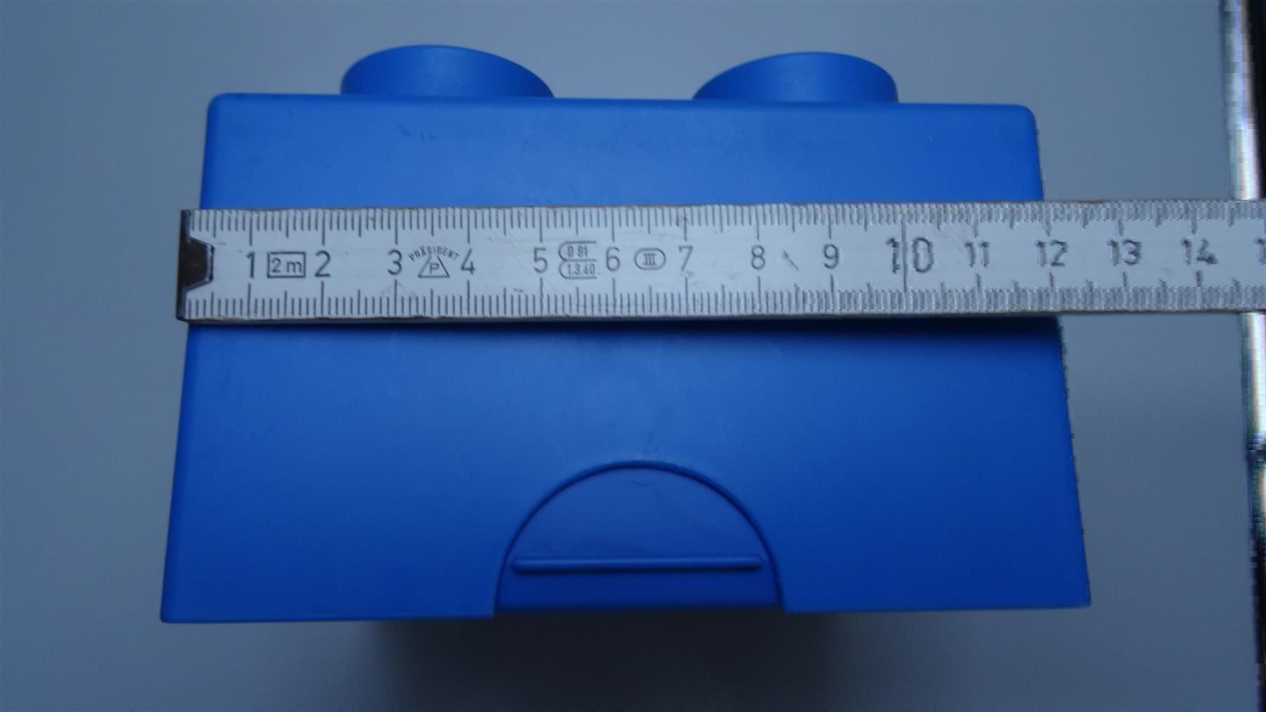 Lego Giocattoli: Midi-Lego Box mit 4 Noppen blau – Usato da Lupfig venduto da Buerkli20 7