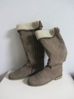 JANET D. - Leder Stiefel taupe 39