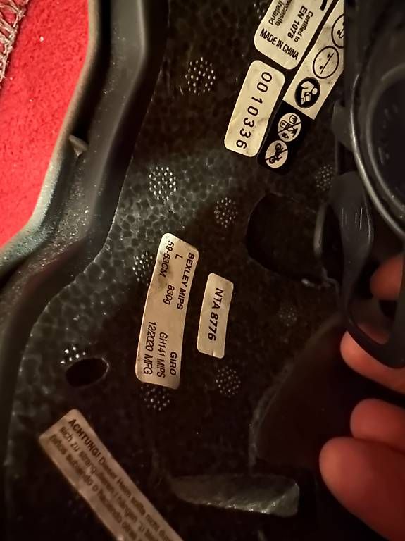 Caschi: Casque Giro Bexley taille L – Usato da Meinier venduto da cha_sc5d 4