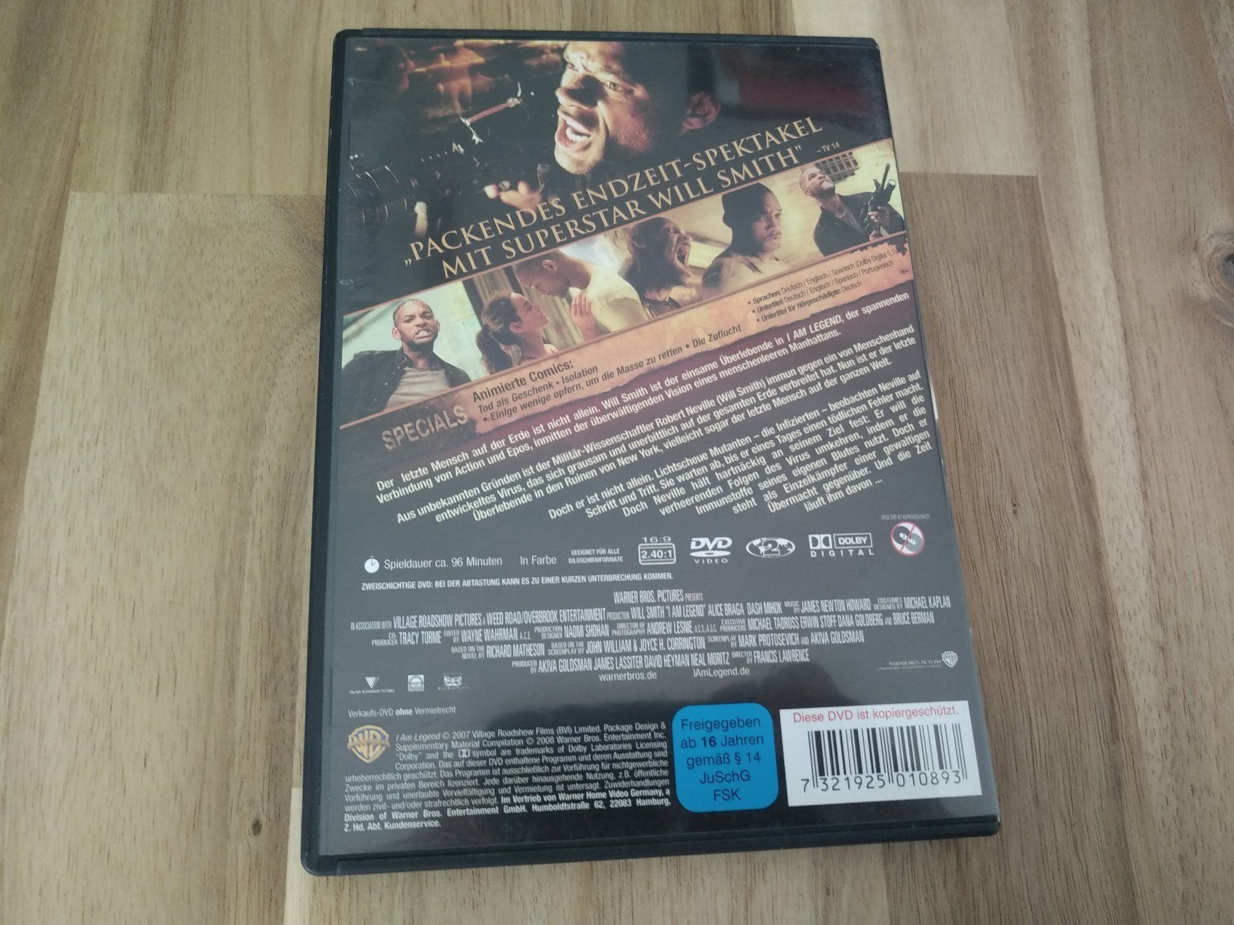 Tous les DVDs: I am Legend – D'occasion à Olten par prusik02 2