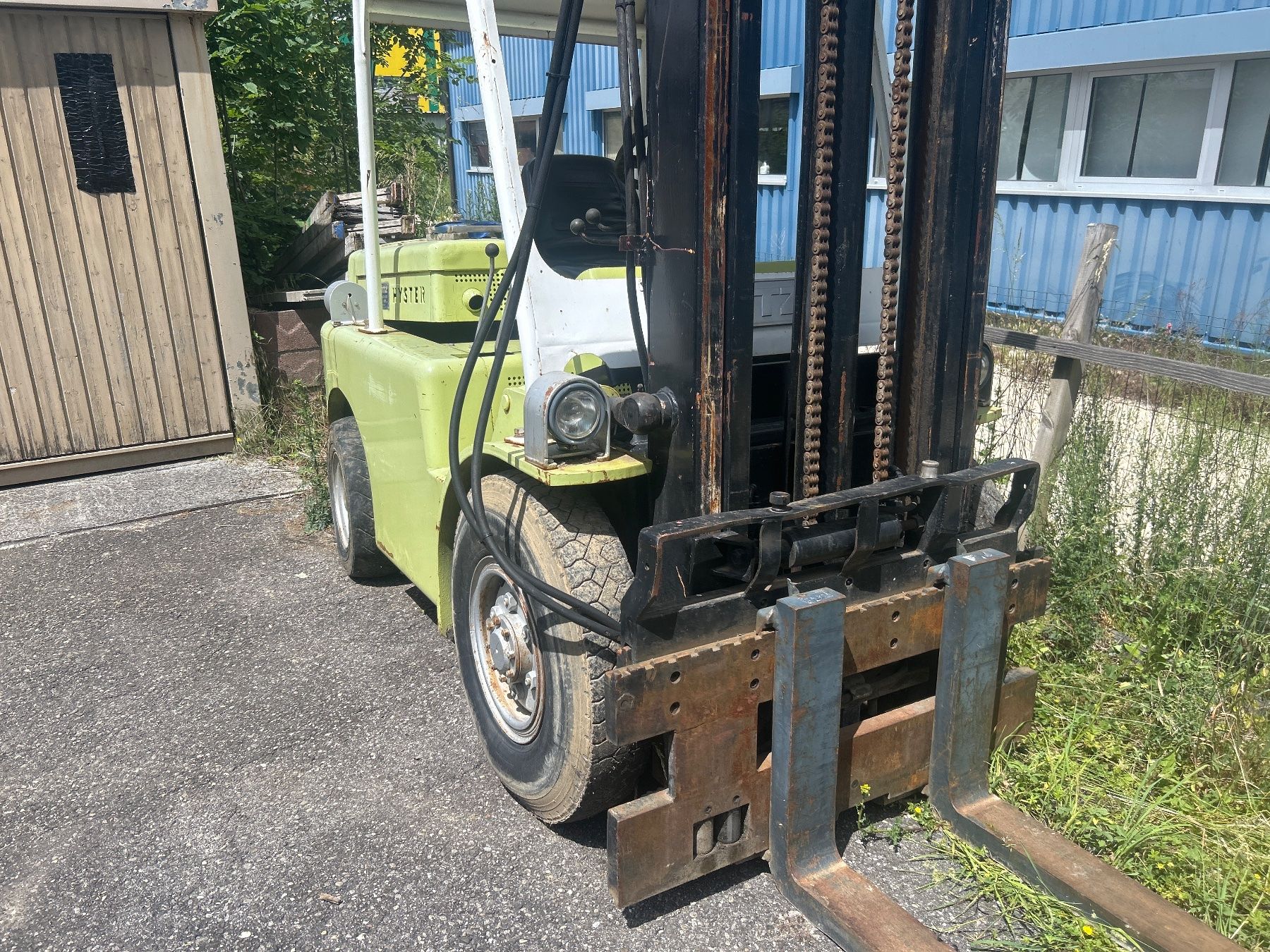 Carrelli elevatori e a forche: Hyster Stapler – Usato da Büsserach venduto da ronnin1 2