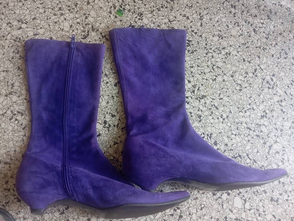 Chaussures femmes: Wildleder Pumps gr.37 c – D'occasion à Basel par Petergunn 3