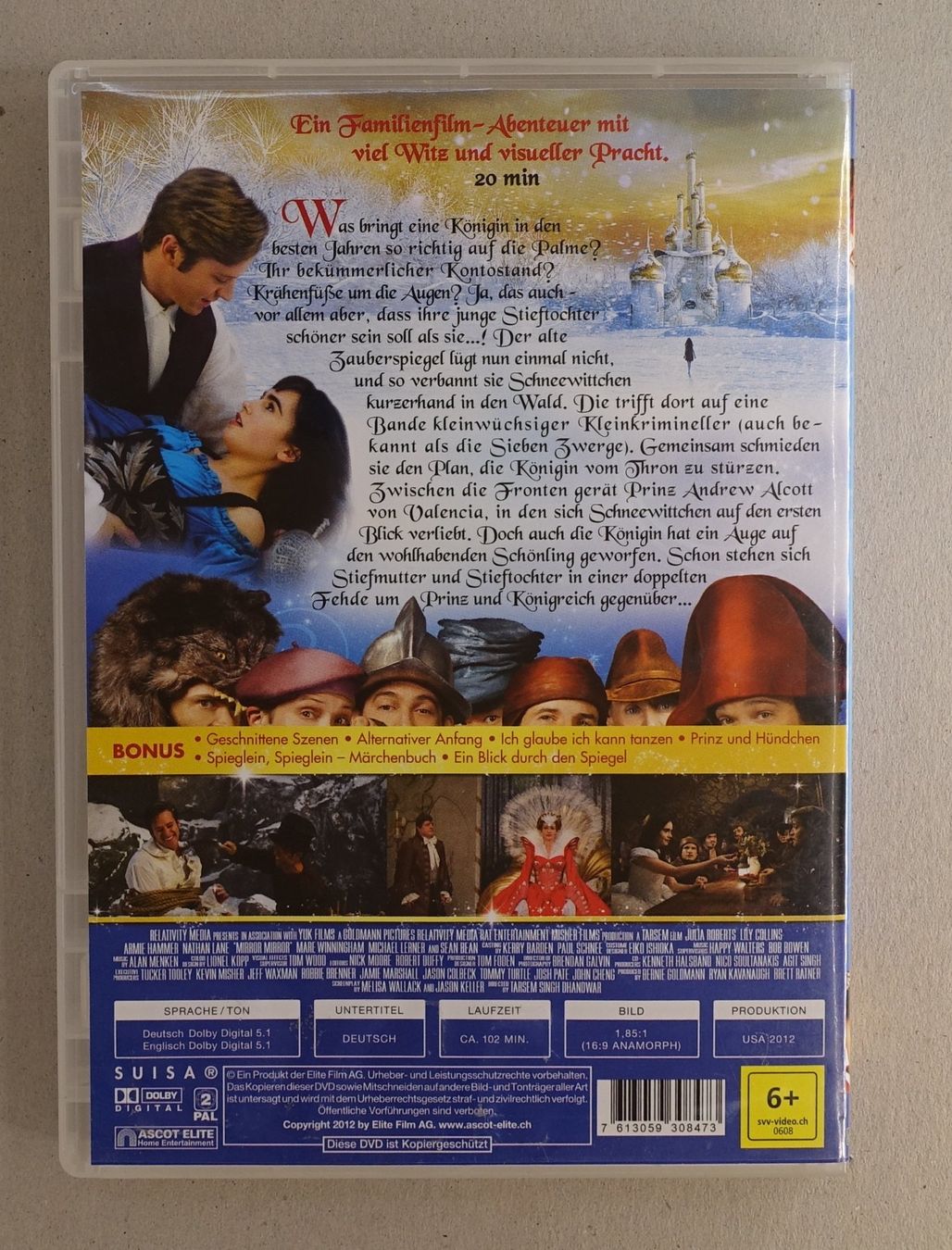 Tous les DVDs: Spieglein Spieglein – D'occasion à Sessa par fraenklishop 1
