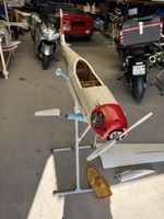 Rarität: RC Modellflugzeug ASK14 Motorsegler weiss rot