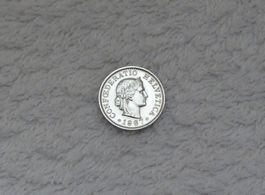 5 centimes/rappen 1967