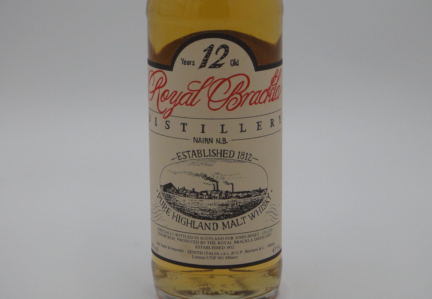 Bevande alcoliche: ROYAL BRACKLA 12 Year Old - 1980 – Nuovo (secondo la descrizione) da Lausanne venduto da mic_nf2y 1
