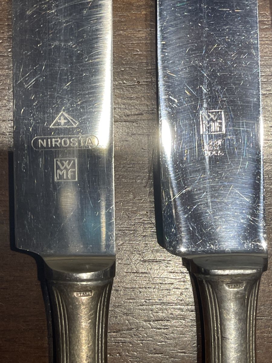WMF Coltelli: 6 Tafel Messer WMF – Usato da Schönenbuch venduto da Charlie62 2