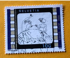 Nr.1289 Swiss Film GESTEMPELT Sondermarken 2008  