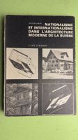 Gubler: Nationalisme et internationalisme d. l'architecture