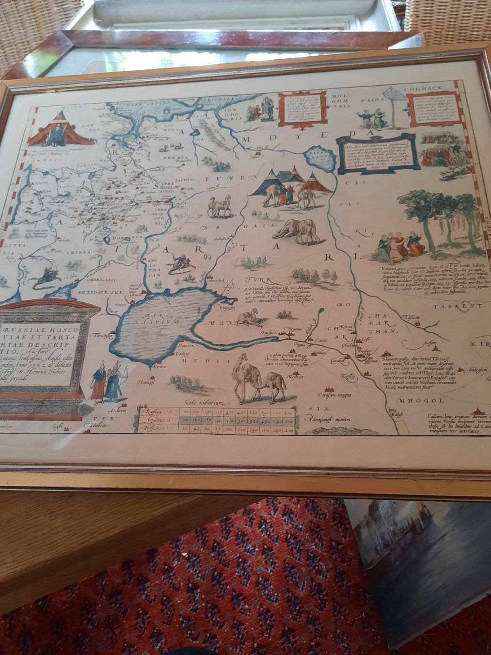 Landkarten & Atlanten: RUSSLAND-KARTE VON  1562 – Gebraucht aus Busswil BE von balu37 1