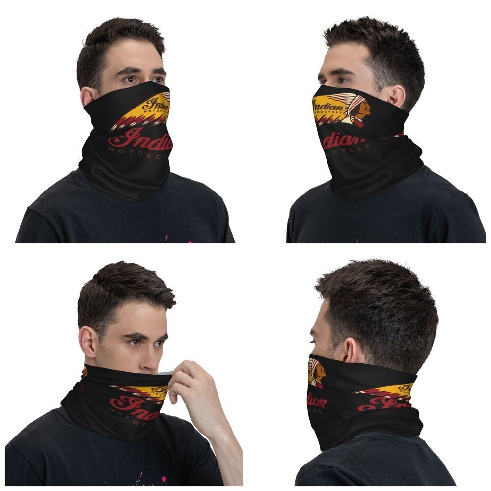 Masques: Tube Mask Indian Motorcycle – Neuf avec emballage d'origine à Allens par MADE.IN.ROCK.N.ROLL 2