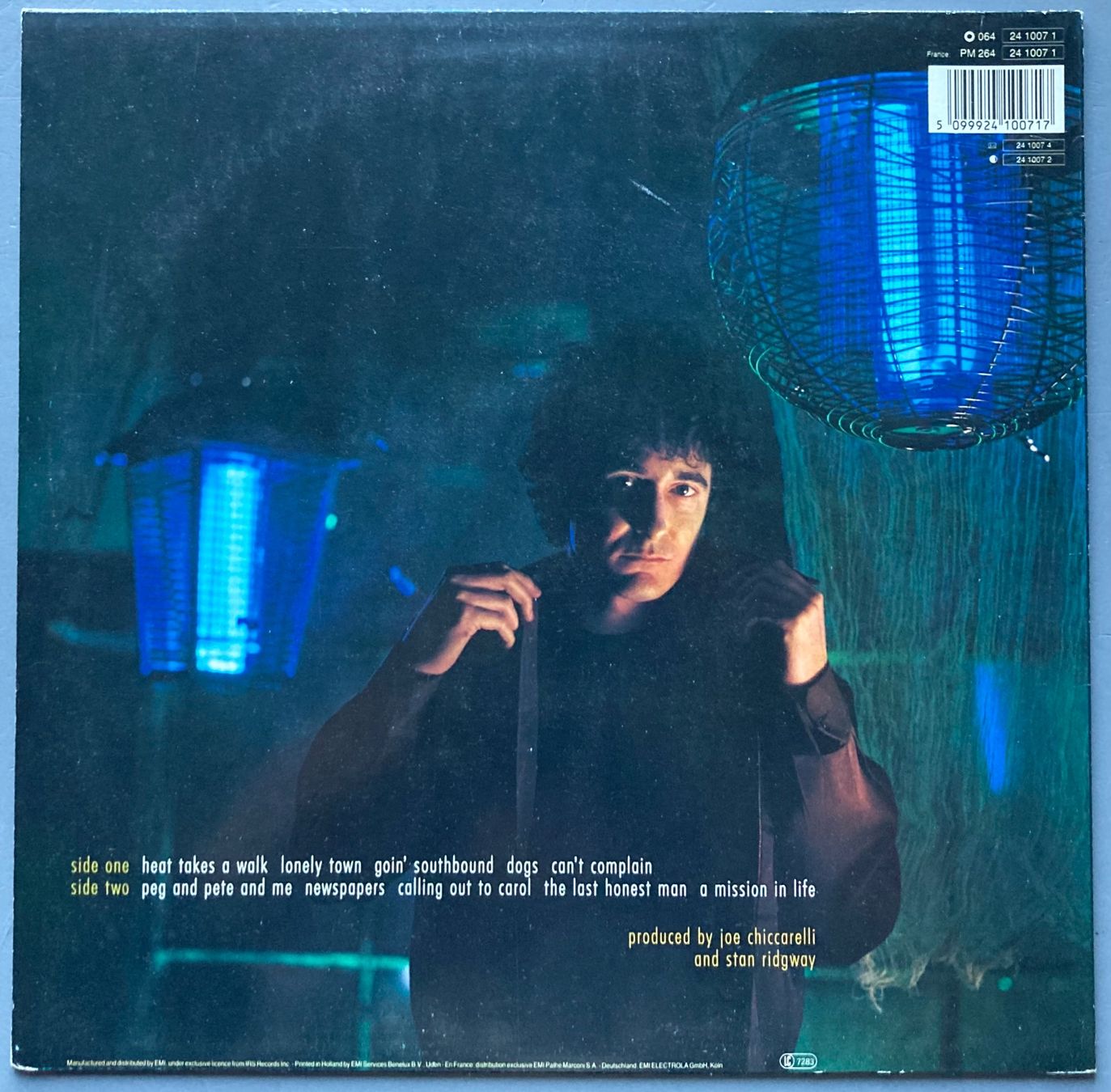 Dischi in vinile: STAN RIDGWAY - MOSQUITOS – Usato da Poliez-Pittet venduto da Newtown-Records 1