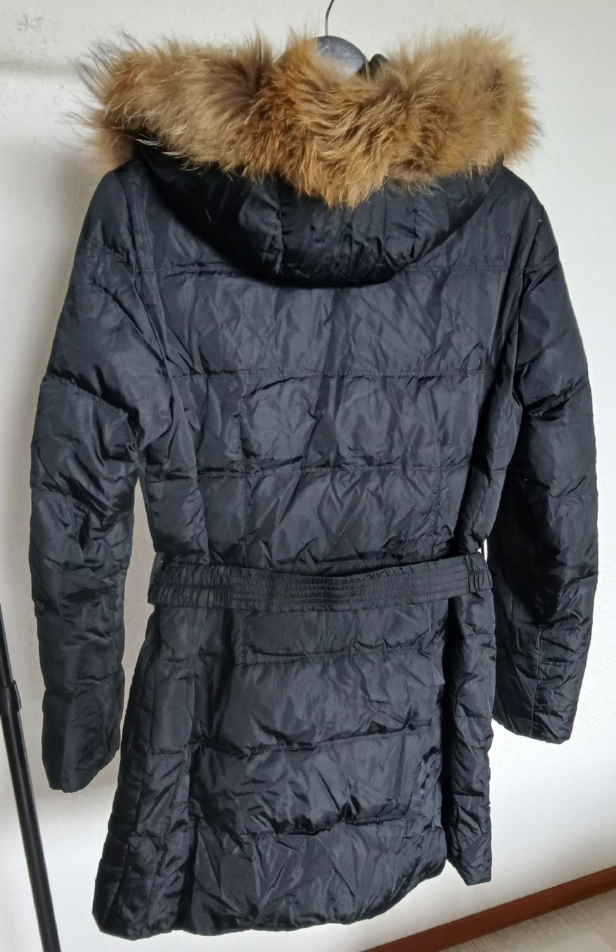 Jacken: Doudoune à capuche Motivi noire Taille S – Gebraucht aus Tramelan von Belleza82 1