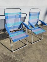 2 Campingstühle, Lallemand, Rückenlehne verstellbar, leicht