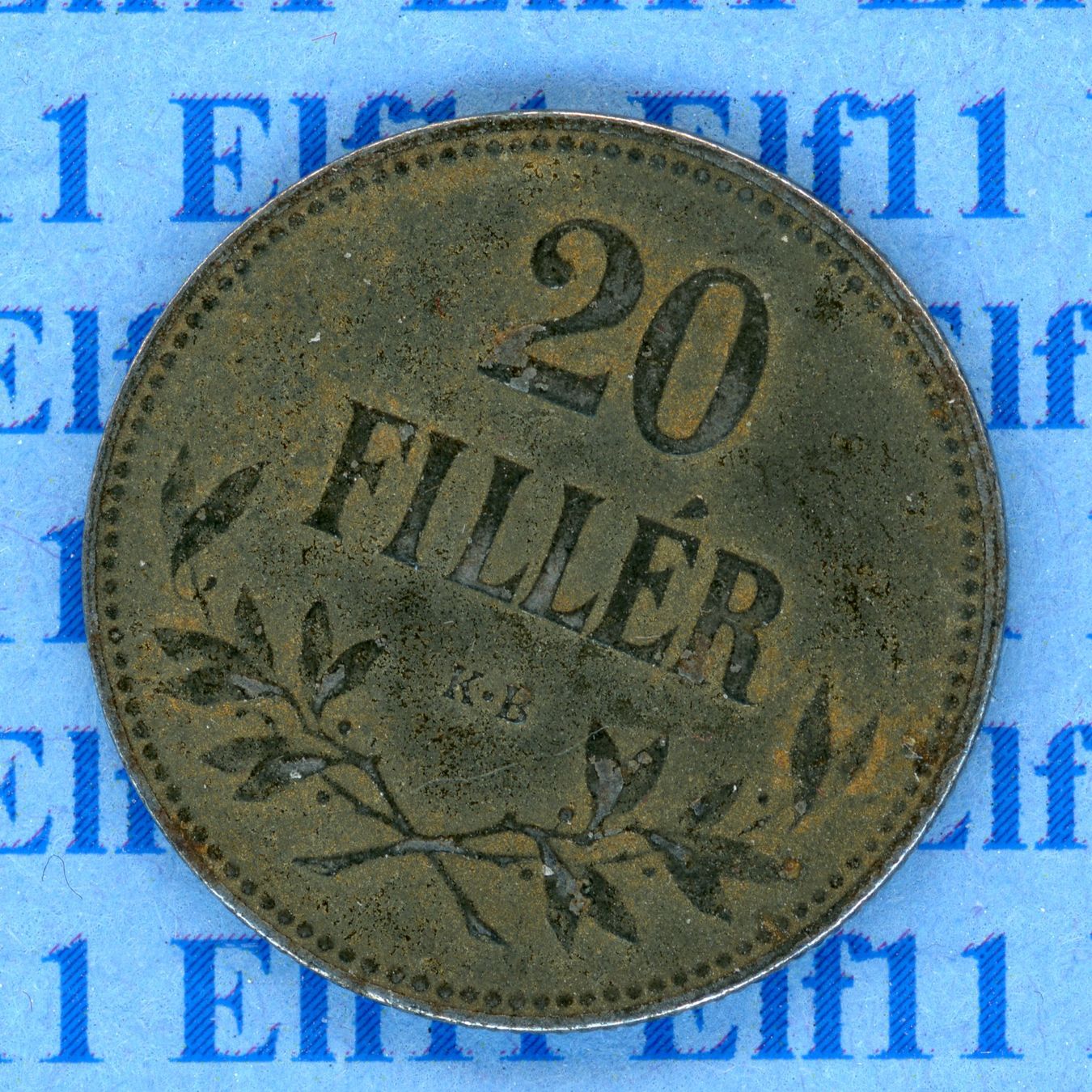 Tutti le monete: HUK___0.20 1918 ss 20 Fillér – Usato da Widnau venduto da Elf11 1