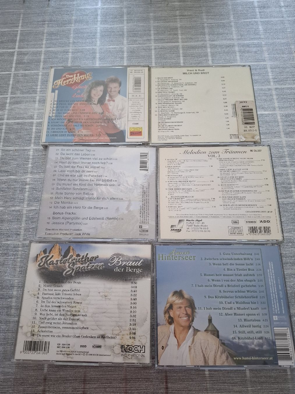 CD: Coffret 6 CDs musique  – Usato da Oberengstringen venduto da Jmiri 1