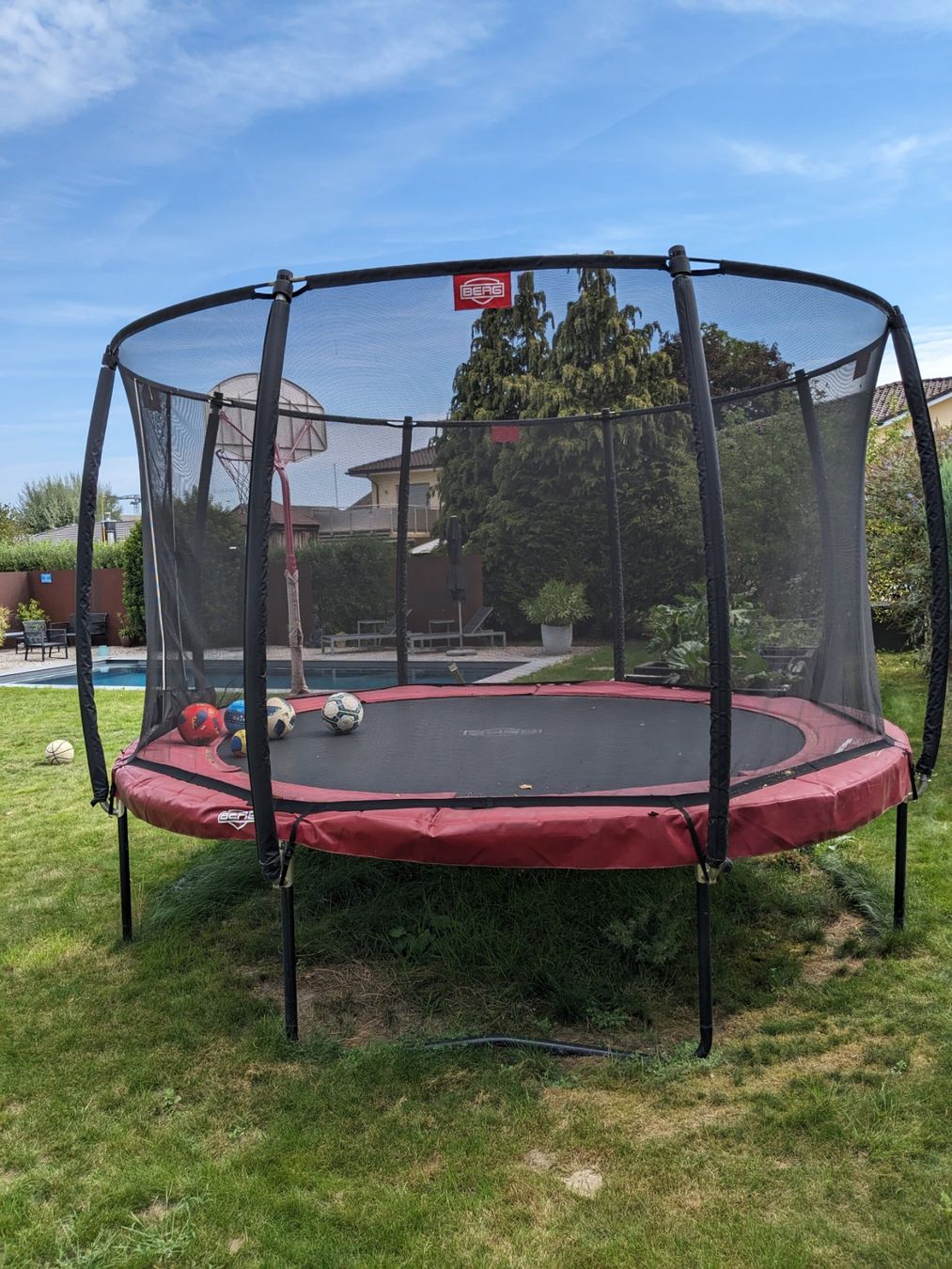 Trampoline: Trampolin BERG Elite+ Regular, 380cm – Gebraucht aus Deitingen von