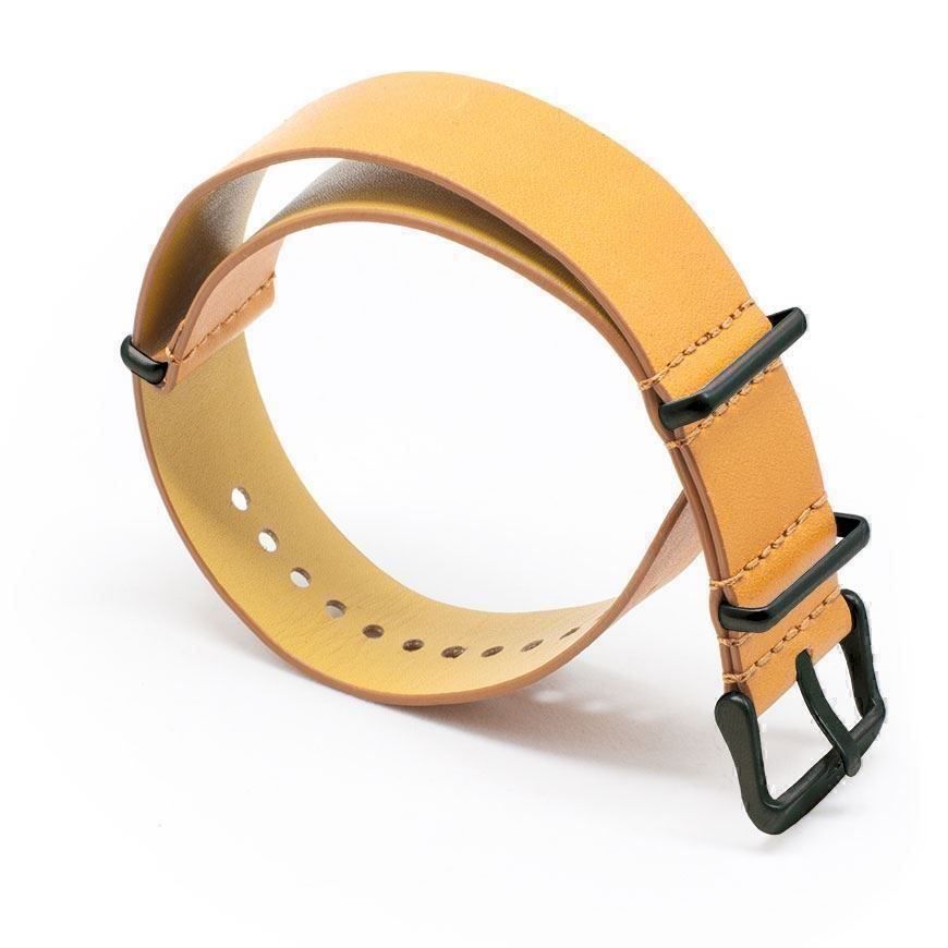 Cinturini per orologio: 22.00mm NATO|Cuir|Lederarmbanduhr| – Nuovo e nell'imballaggio originale da Ligerz venduto da micla.shop 2