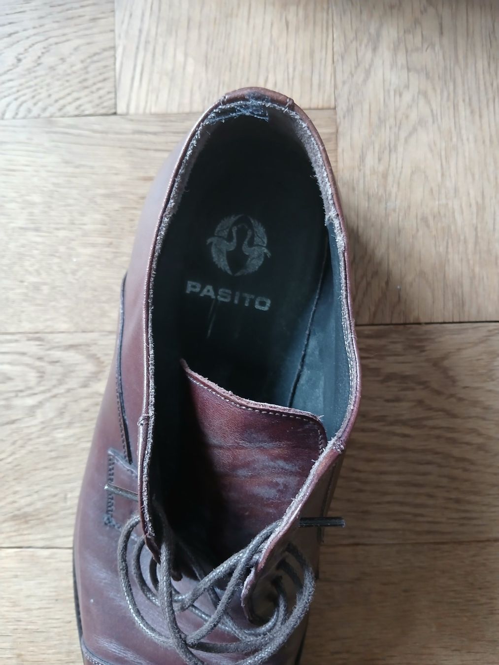 Scarpe da uomo: Herren Leder Shuhe Gr. 42 – Usato da Basel venduto da Bingelito 5