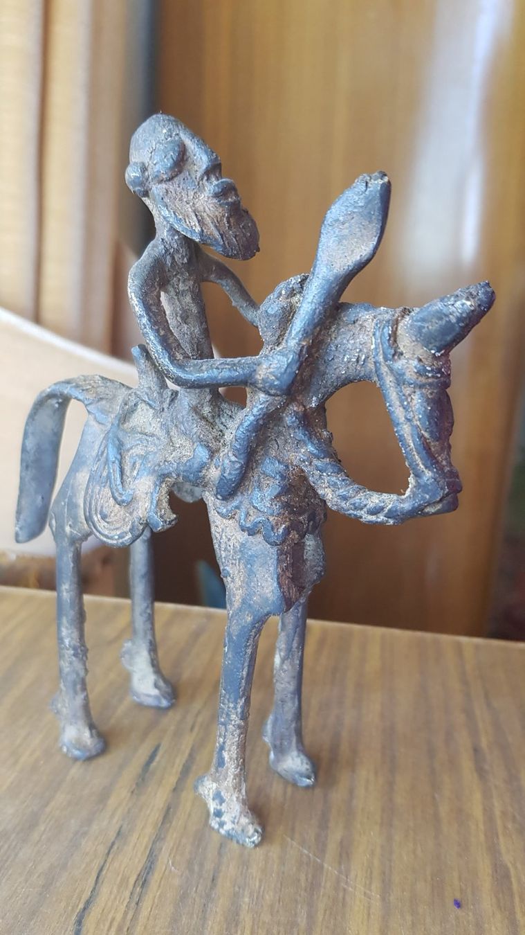 Sculture & Statue: Antike Figur Westafrika – Usato da Mörschwil venduto da antiksalon