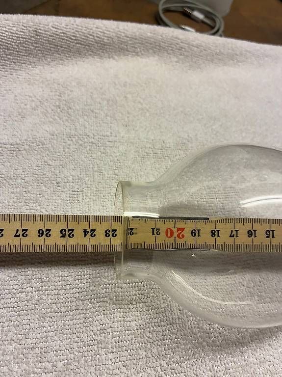 Lampade: Glas zu Öllampe Petrollampe – Usato da Niederhünigen venduto da Rf900rs2 3