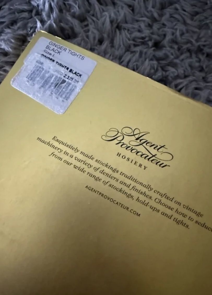Agent Provocateur Calze & Collant: AGENT PROVOCATEUR SOIREE TIGHTS L STRÜMPFE – Nuovo e nell'imballaggio originale da Baden venduto da agora_newgeneration 1