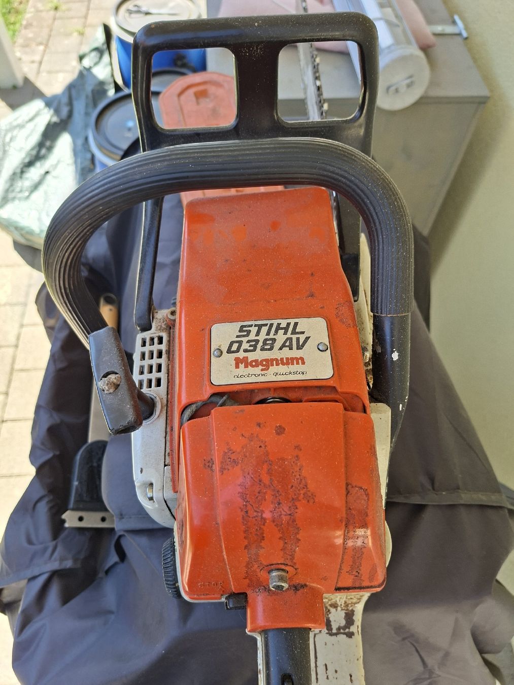 Stihl Sägen: Stihl 038 AV Magnum – Gebraucht aus Leibstadt von Tremek 2