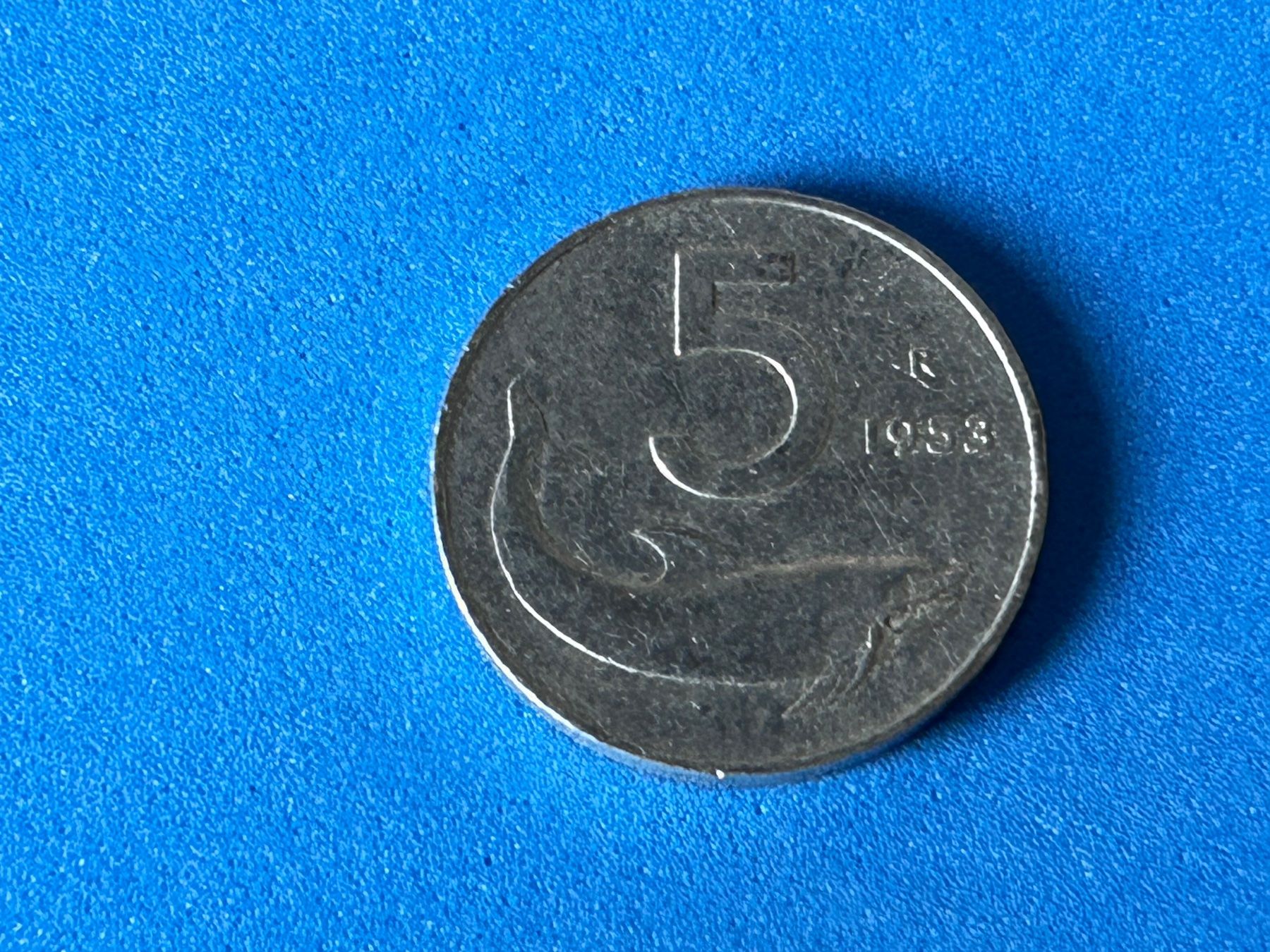 Tutti le monete: Italy - 5 Lire 1953 – Usato da Corcelles NE venduto da AJKader 6