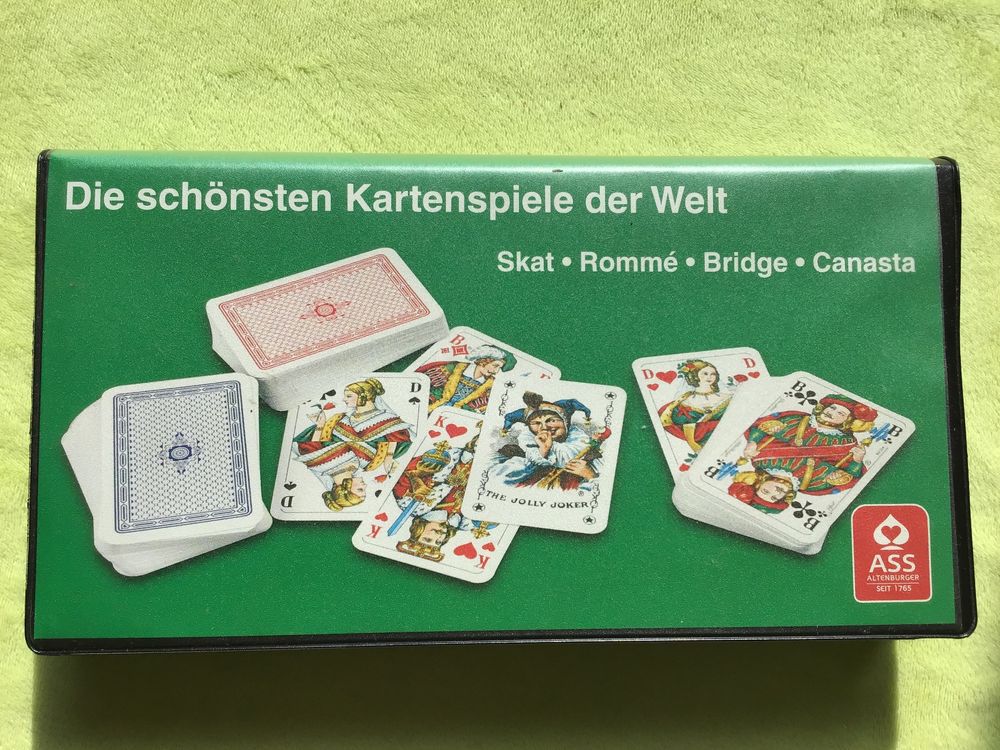 Die schönsten Kartenspiele der Welt  Kaufen auf Ricardo