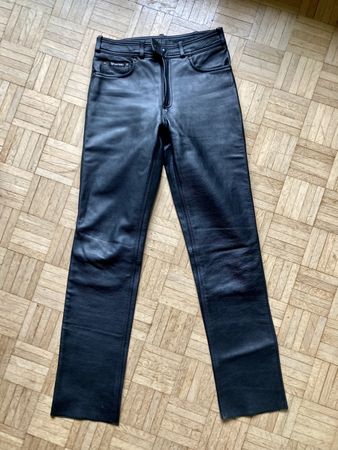 Modeka Motorrad Lederhose Damen schwarz Grösse 32