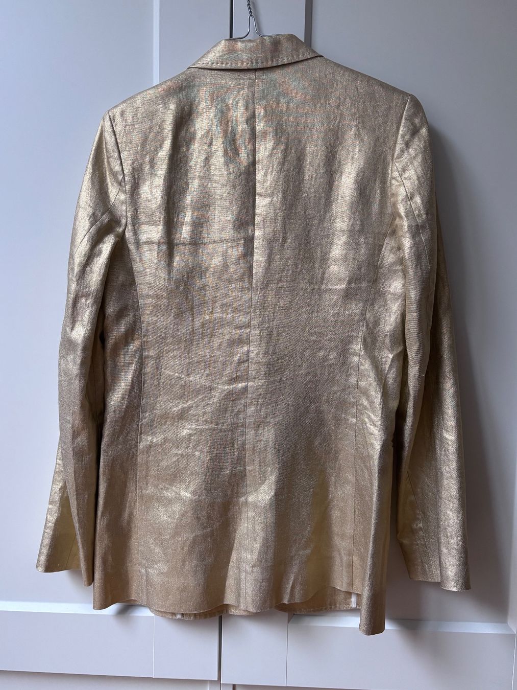 Acne Studios Giacche: Stunning Acne Studios Gold linen blazer size EU34 – Usato da Zürich venduto da nao_pjh8 5