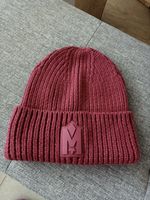 Mackage Mütze JUDE-MZ Garnet mit Logo neu mit Etikett