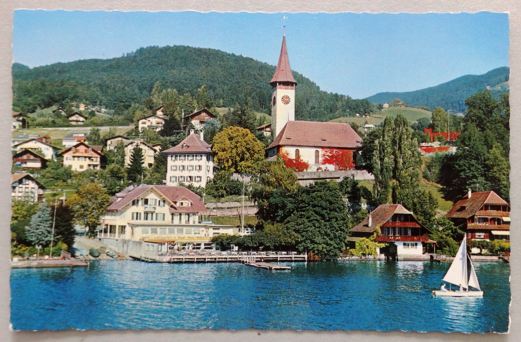 Ansichtskarten: Hilterfingen am Thunersee – Gebraucht aus Fétigny von Billy2miny