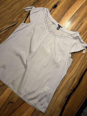 H&M Bluse, Grösse 42, grau, Sommerbluse, Top Zustand!