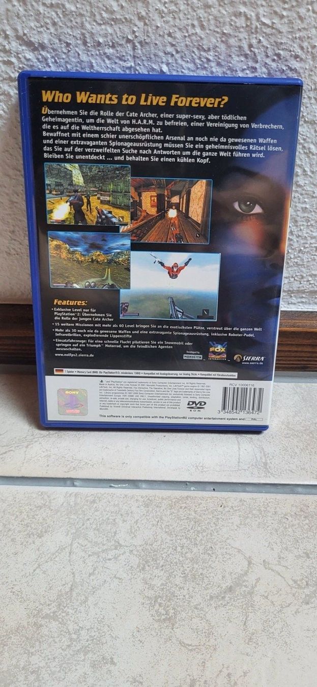 Sony Spiele: PS2 Spiel – No One Lives Forever – Gebraucht aus Münsingen von Heroism2010 1