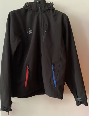 FC Basel 1893 Jacke Softshell schwarz Grösse Xl