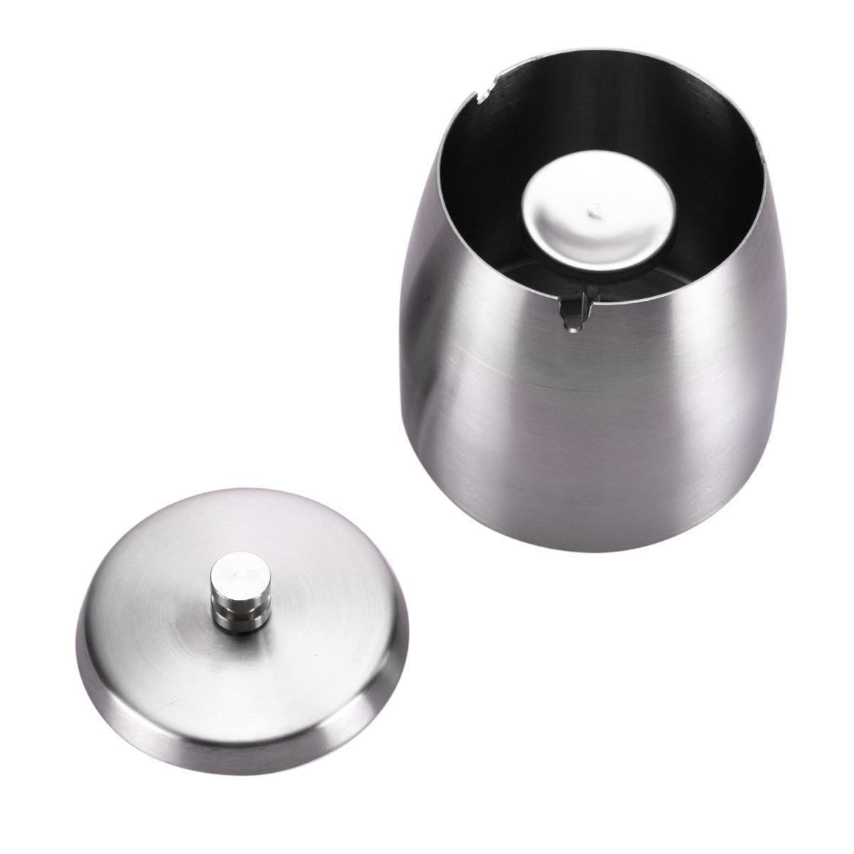 Portacenere: Aschenbecher Sturmaschenbecher Edelstahl – Nuovo (secondo la descrizione) da Thun venduto da Newnewshop 1