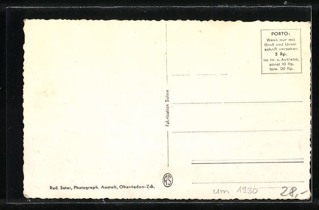 Cartoline postali: AK Ebertswil, Strassenpartie im Ort – Usato da Berlin venduto da bartko-reher 1