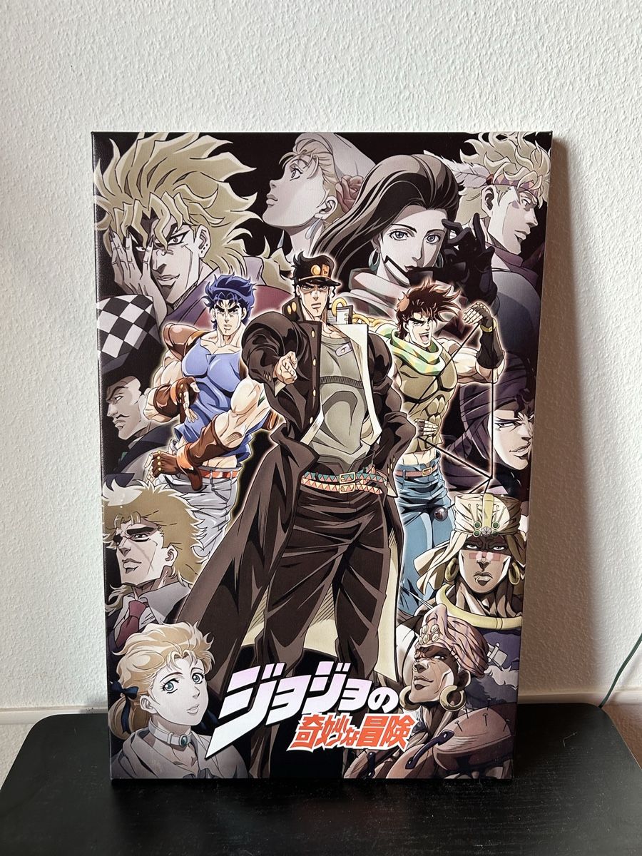 Comics: JoJo's Bizarre Adventure 57x37 cm impression sur toile – Gebraucht aus Neuchâtel von belange
