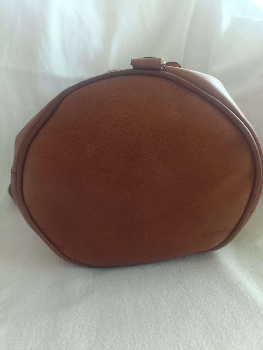 Vera Pelle Borse: Borsa a secchiello vintage in vera pelle – Usato da Lugano venduto da riccardo012 3