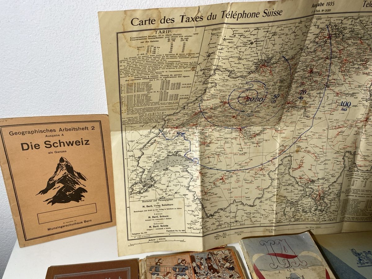 Cartine & Atlanti: Diverse Karten  – Usato da Winterthur venduto da ben_9vxx 1