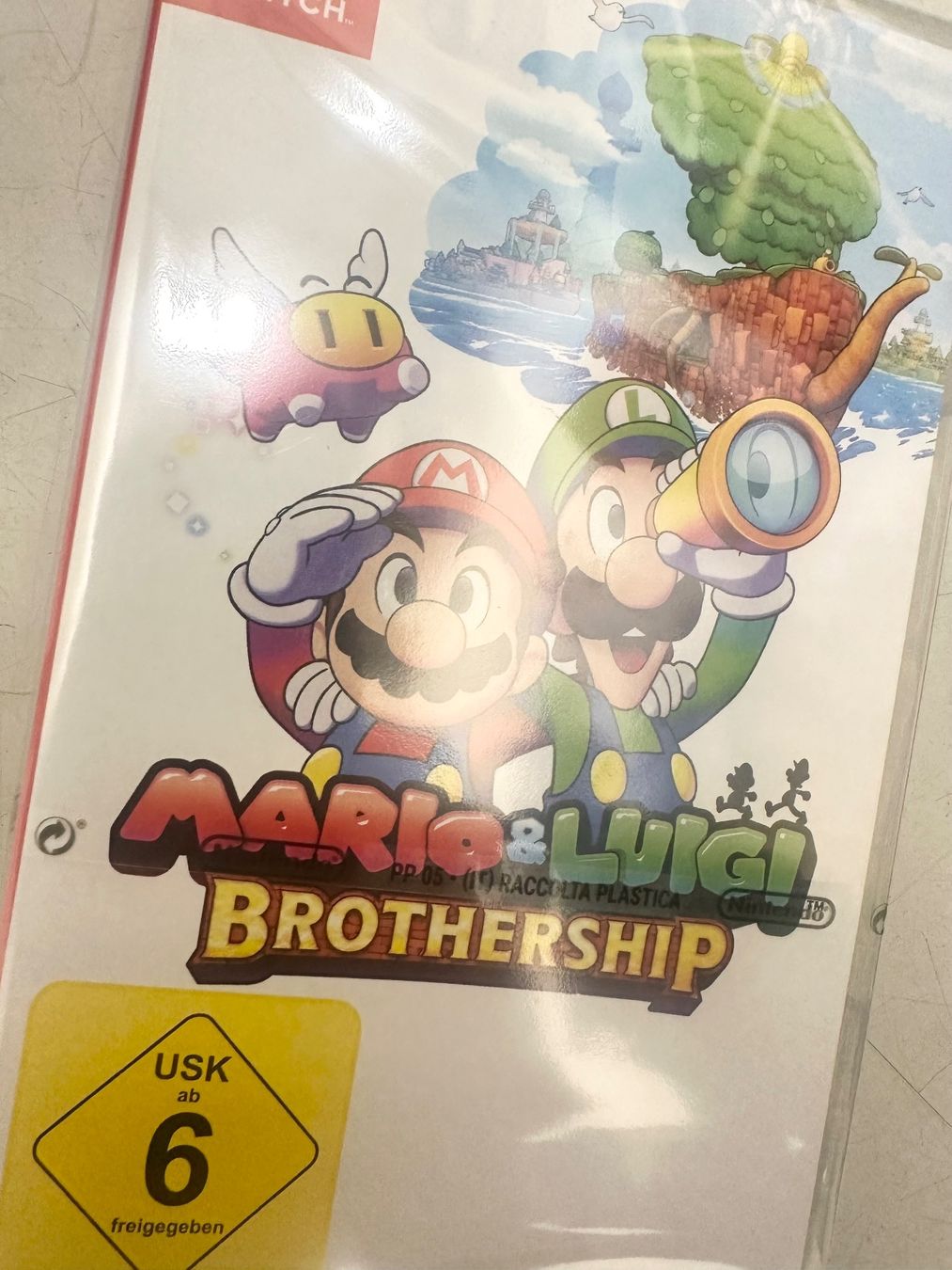 Giochi: Nintendo switch super Mario Luigi Brothership neu versiegelt – Nuovo e nell'imballaggio originale da Baar venduto da Mic_vL 1