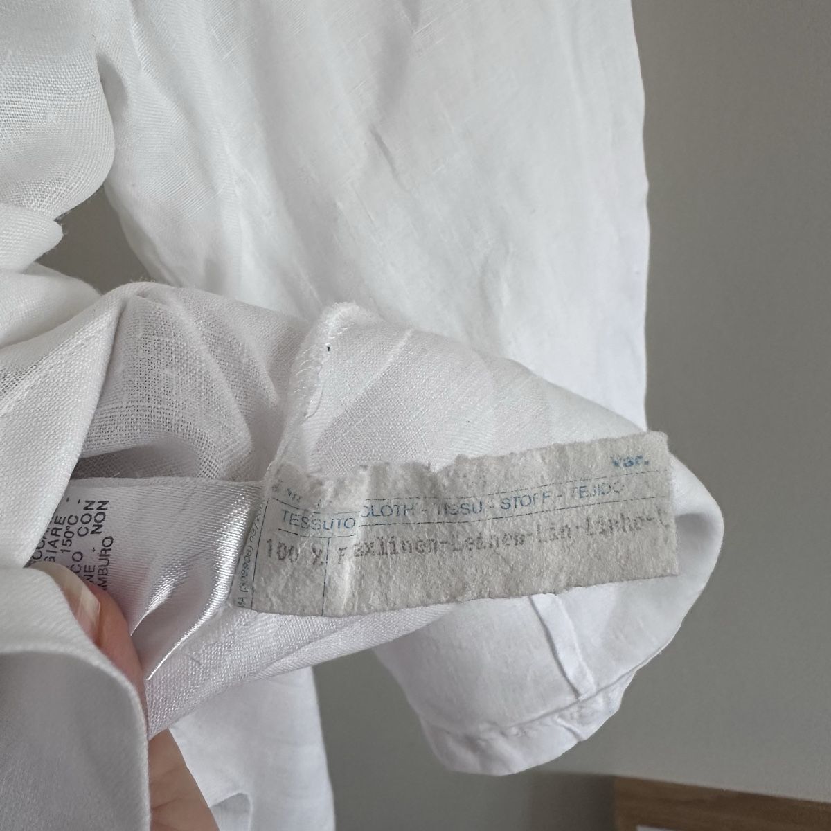 Max Mara Camicette: Max Mara Linen Shirt Size S – Usato da Zürich venduto da LilySasa 3