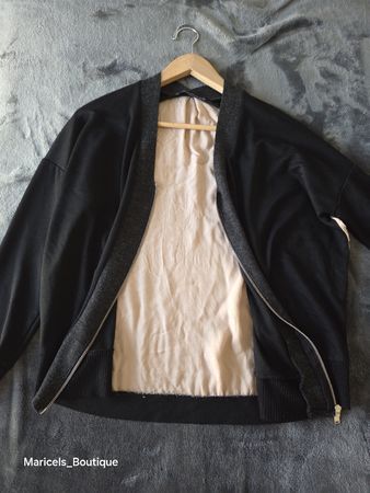 ZARA Bomber Jacket Black Size M